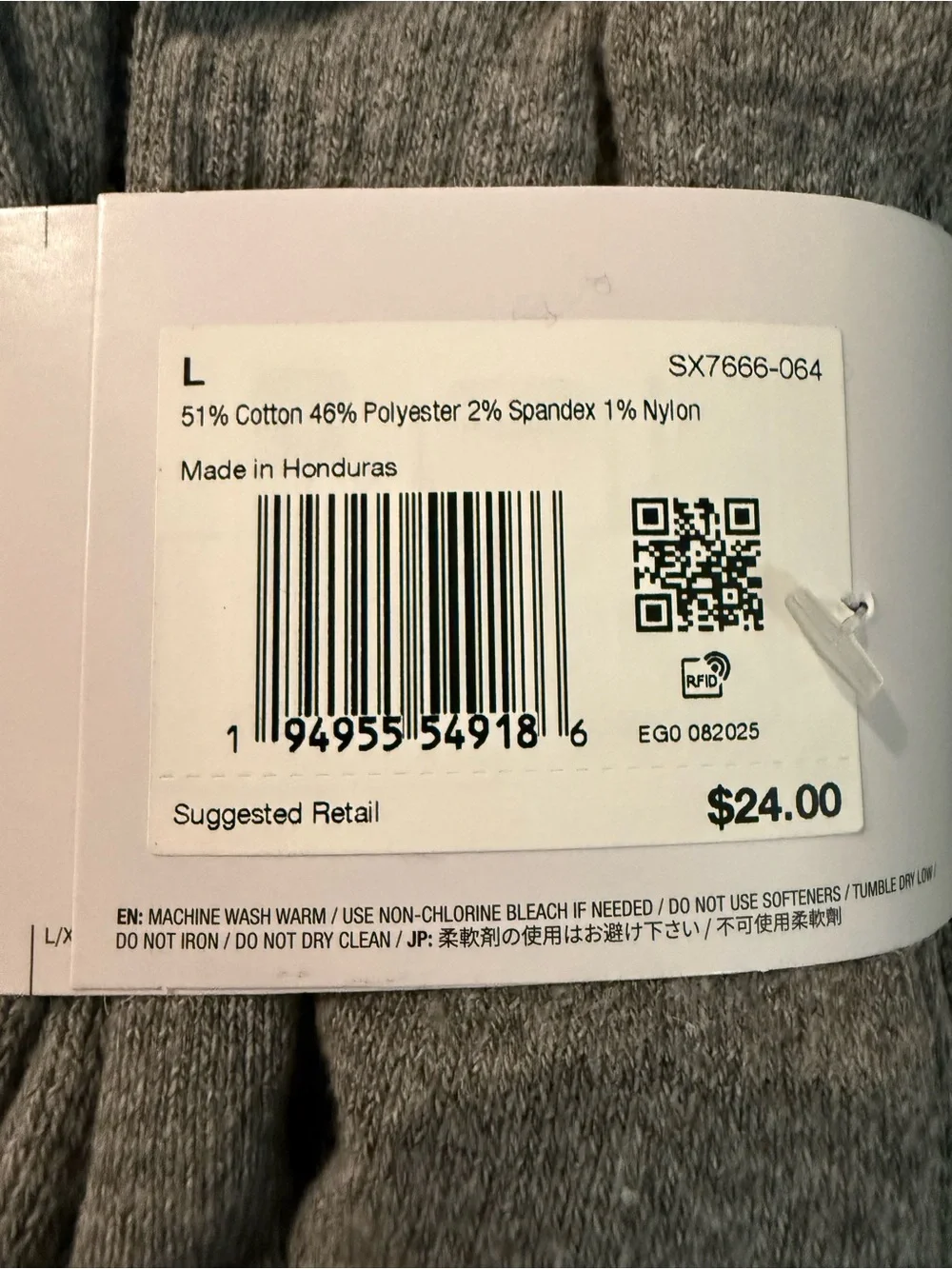 NEW Nike Everyday Cotton Cushioned Crew Socks Men's Size 8-12 Grey 6 Pack